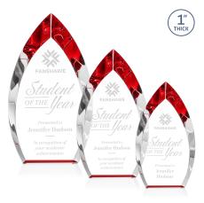 Marinello Award - Red - Crystal Awards