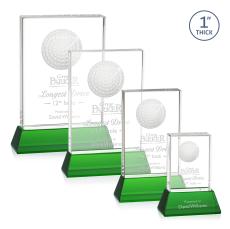 Pennington Golf Award on Base - Green - Golf Awards