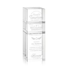 Tofino Stacker Award - Clear - Crystal Awards