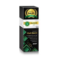 Tofino Stacker VividPrint Award - Black - Perpetual Trophies