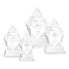 Devron Award on Base - Clear - Crystal Awards