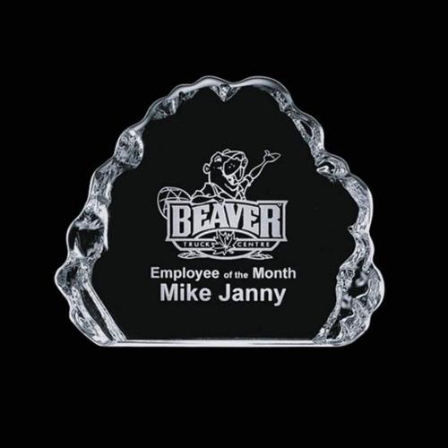 Recognition Awards - Crystal Awards - Spence Iceberg Award