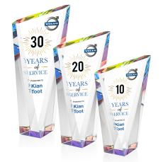 Plymouth VividPrint Award - Prismatic - Prism Crystal Awards