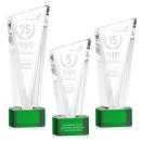 Plymouth Award on Paragon Base - Green
