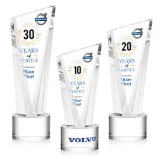 Plymouth VividPrint Award on Marvel Base - Clear - Sales Awards