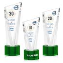 Plymouth VividPrint&trade; Award on Marvel Base - Green