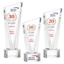 Plymouth VividPrint&trade; Award on Paragon Base - Clear