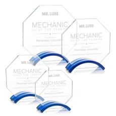 Lacota Award - Blue - Colored Glass Awards