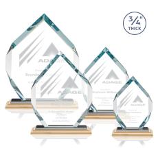 Royal Diamond Award - Bamboo/Black - Sustainable Awards