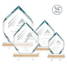 Royal Diamond Award - Bamboo/White - Sustainable Awards