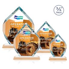 Royal Diamond VividPrint Award - Bamboo/White - Sustainable Awards