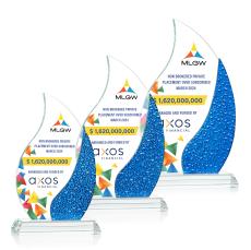 Oakley VividPrint Award - Blue - Flame Awards