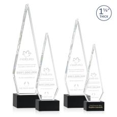Springfield Award on Hancock Base - Black - Crystal Awards
