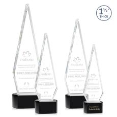 Springfield Award on Paragon Base - Black - Crystal Awards