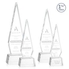 Springfield Award on Robson Base - Clear - Crystal Awards