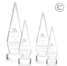 Springfield Award on Stanrich Base - Clear - Crystal Awards