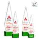 Springfield VividPrint&trade; Award on Paragon Base - Green