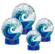 Surfside Award on Stanrich Base - Blue - Recognition Awards