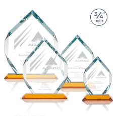 Royal Diamond Award - Amber - Crystal Awards