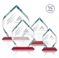 Royal Diamond Award - Red - Crystal Awards
