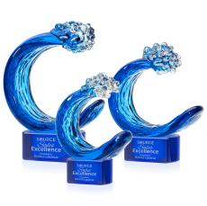 Oceana Award on Paragon Base - Blue - Shop by Recipient