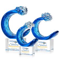 Oceana VividPrint Award on Lexington Base - Clear - Between $45 and $80