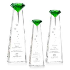 Alicia Gemstone Award - Optical/Emerald - Years of Service Awards