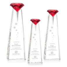 Alicia Gemstone Award - Optical/Ruby - Years of Service Awards