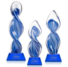 Bonavista Award on Sheffield Base - Blue - Between $45 and $80