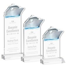 Voyager Award - Clear - Crystal Awards