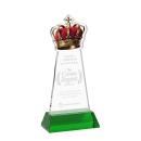 Crown Award on Hartford Base - Green