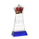 Crown Award on Hartford Base - Blue