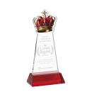 Crown Award on Hartford Base - Red