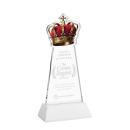 Crown Award on Hartford Base - White