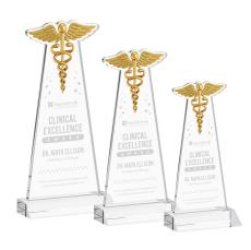 Caduceus Award - Clear - Recognition Awards