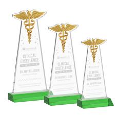 Caduceus Award - Green - Recognition Awards
