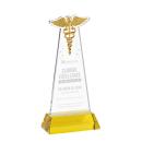 Caduceus Award on Hartford Base - Gold