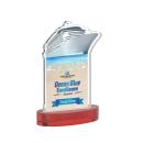 Voyager VividPrint&trade; Award on Alberton Base - Red