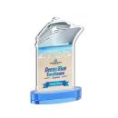 Voyager VividPrint&trade; Award on Alberton Base - Sky Blue