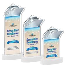 Voyager VividPrint Award on Alberton Base - White - Full Color Awards