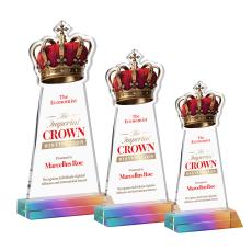 Crown VividPrint Award - Prismatic - Prism Crystal Awards