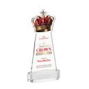 Crown VividPrint&trade; Award on Alberton Base - Clear
