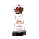 Crown VividPrint&trade; Award on Alberton Base - Black