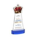Crown VividPrint&trade; Award on Alberton Base - Blue