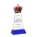 Crown VividPrint&trade; Award on Hartford Base - Blue