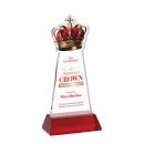Crown VividPrint&trade; Award on Hartford Base - Red