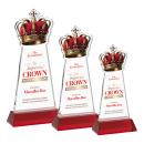 Crown VividPrint&trade; Award on Hartford Base - Red