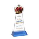 Crown VividPrint&trade; Award on Hartford Base - Sky Blue