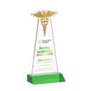 Caduceus VividPrint&trade; Award - Green