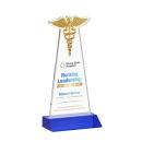 Caduceus VividPrint&trade; Award - Blue
